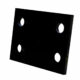 TOW BAR DROP PLATE DOUBLE HOLE