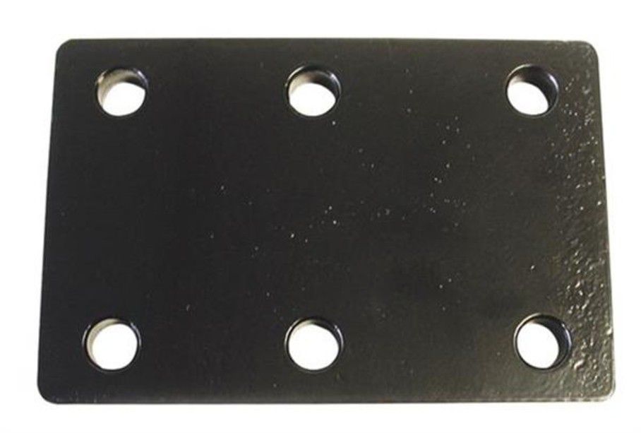 TOW BAR DROP PLATE TRIPLE HOLE
