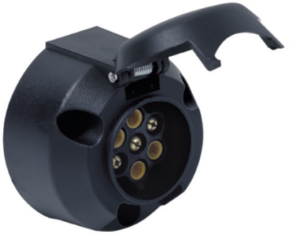 7 PIN PLASTIC SOCKET (FEMALE) 12V