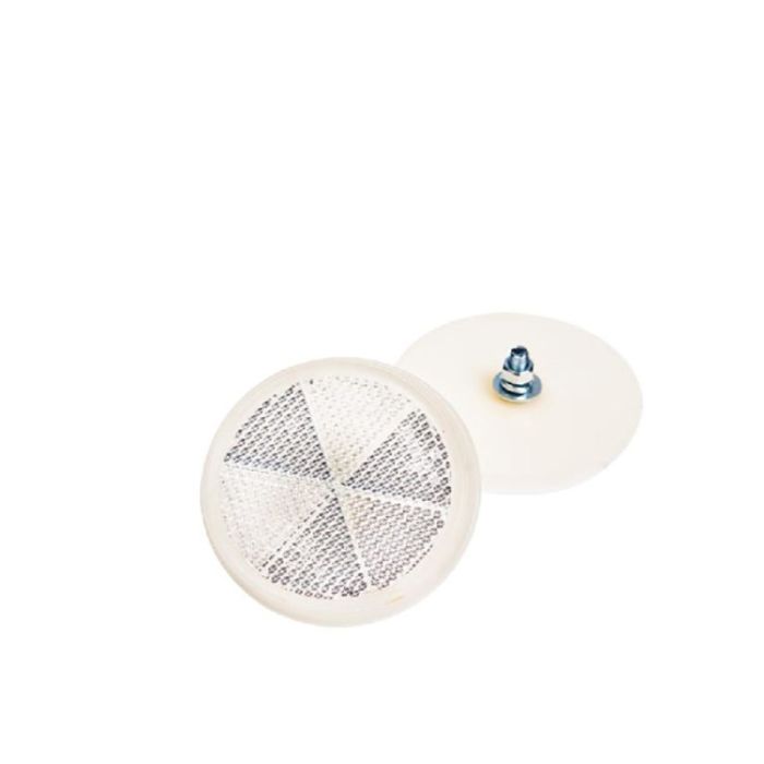 2 PIECE METAL CLEAR FLANGE REFLECTORS 76MM